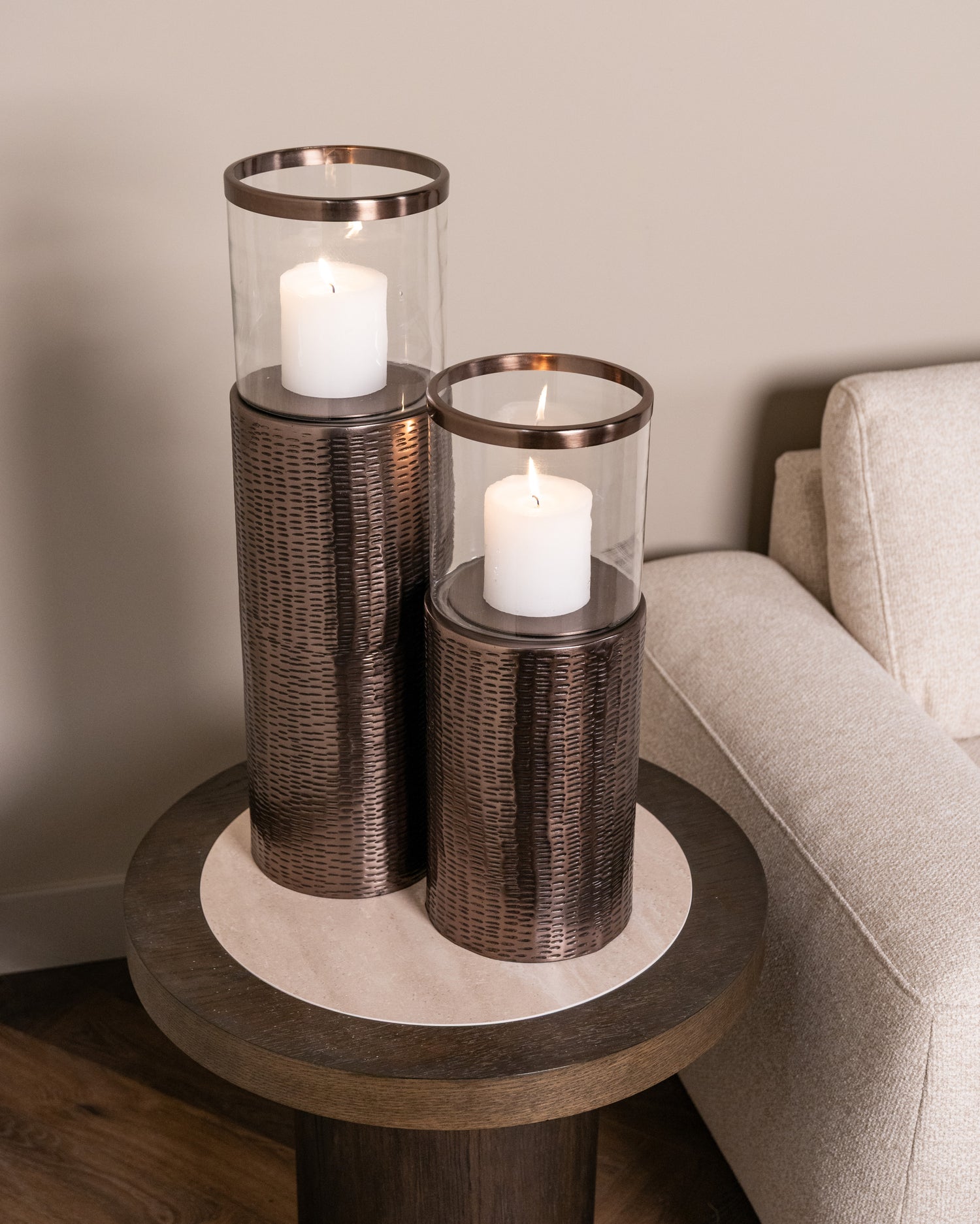 Richmond Interiors Beistelltisch Nando brown Beistelltisch Richmond Interiors