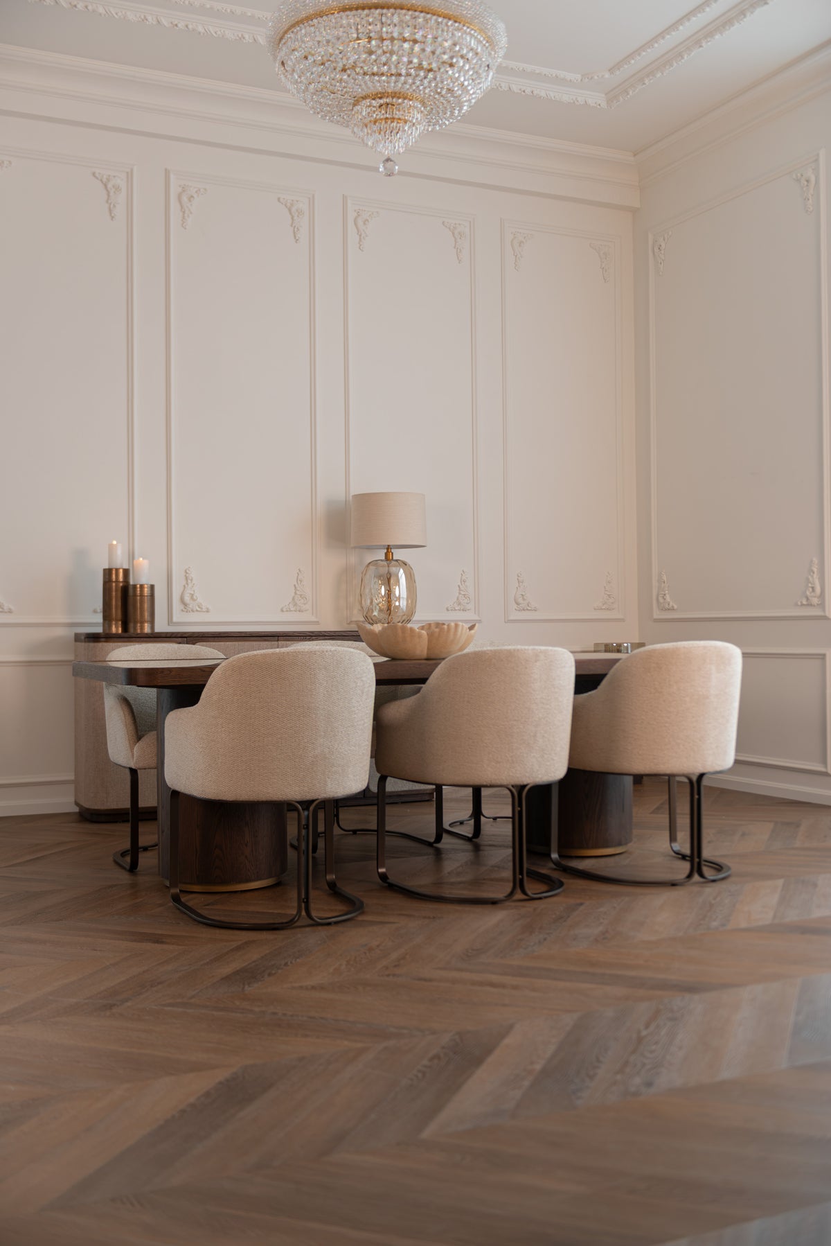 Richmond Interiors Esszimmerstuhl Hadley natural boldweave fire retardant Richmond Interiors