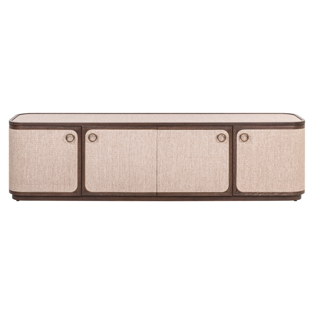 Richmond Interiors TV-Schrank Willox beige 4-doors TV-Schrank Richmond Interiors