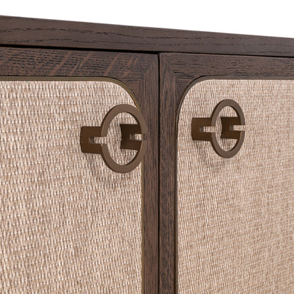 Richmond Interiors TV-Schrank Willox beige 4-doors TV-Schrank Richmond Interiors