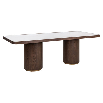 Richmond Interiors Esstisch Willox beige 235 including glass Richmond Interiors