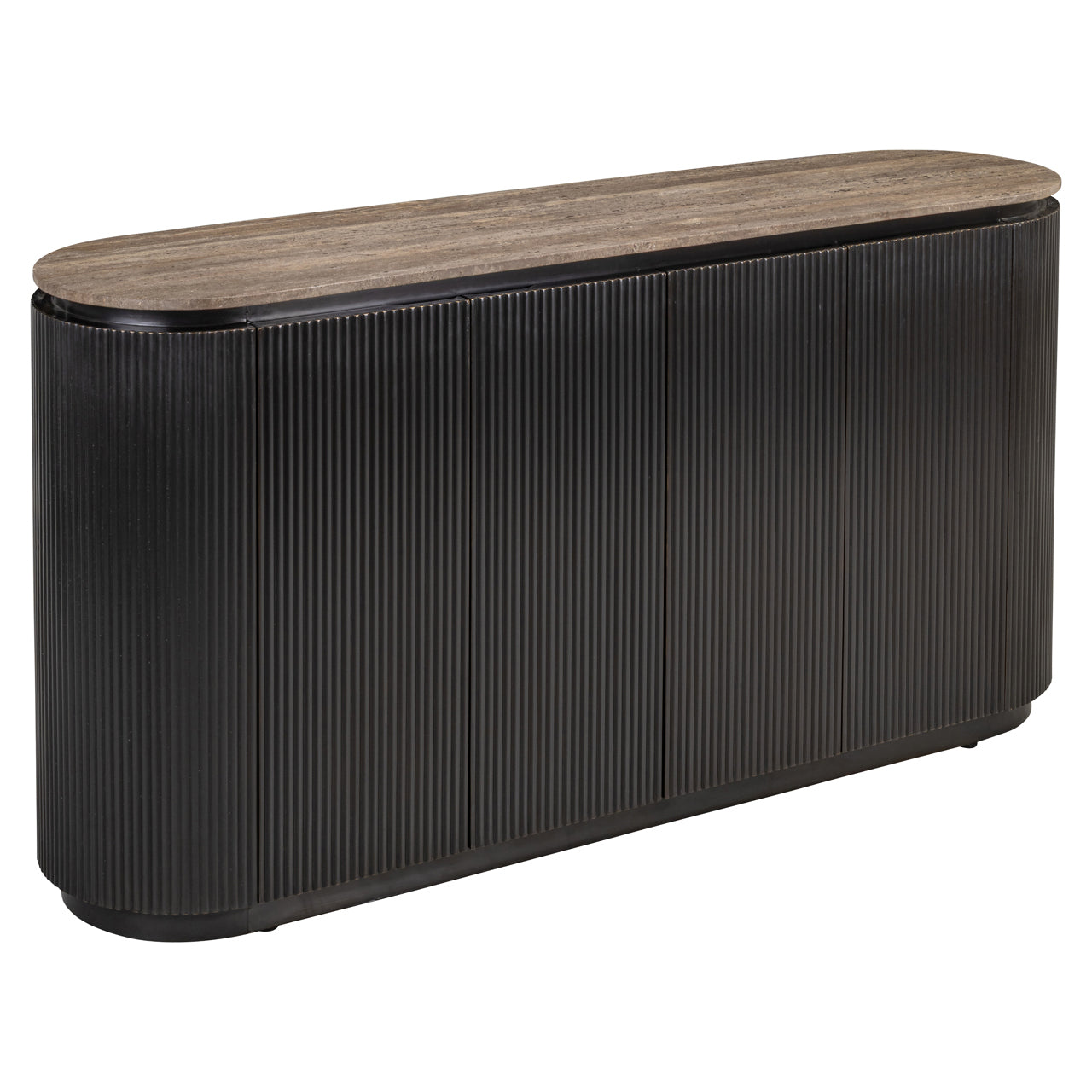Richmond Interiors Sideboard Russo ash brown 4-doors Sideboard Richmond Interiors