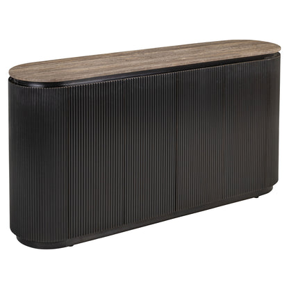 Richmond Interiors Sideboard Russo ash brown 4-doors Sideboard Richmond Interiors