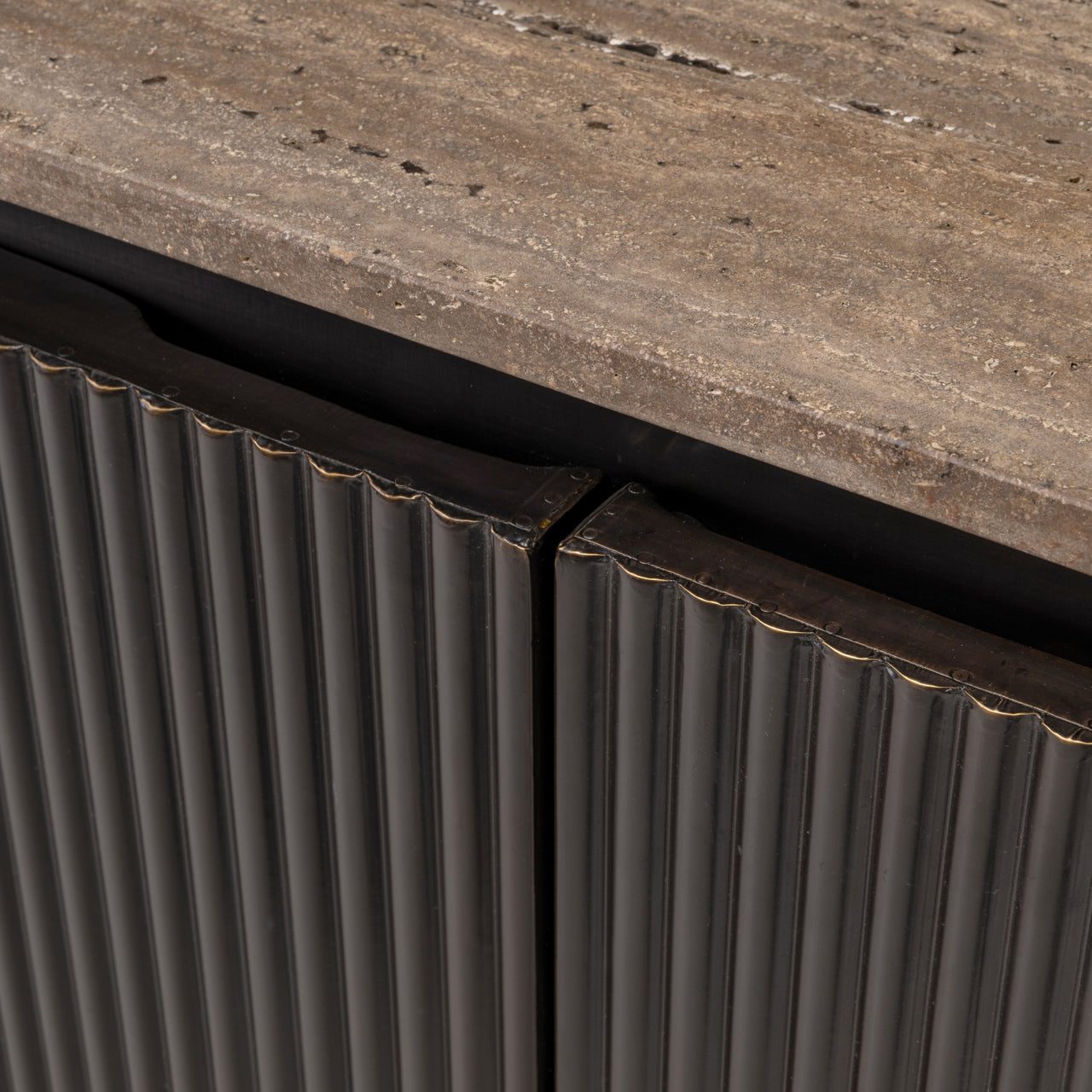 Richmond Interiors Sideboard Russo ash brown 4-doors