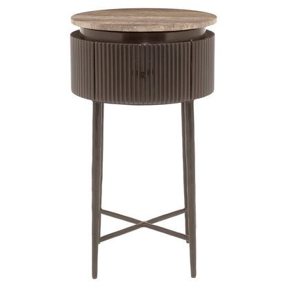 Richmond Interiors Beistelltisch Russo ash brown Beistelltisch Richmond Interiors