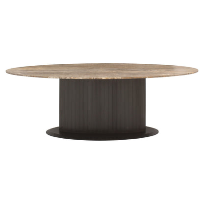 Richmond Interiors Esstisch Russo ash brown oval 235 Esstisch Richmond Interiors