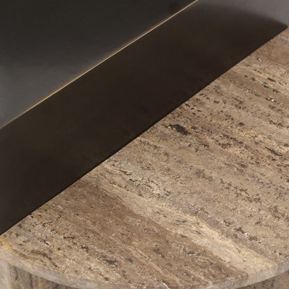Richmond Interiors Beistelltisch Russo ash brown Beistelltisch Richmond Interiors