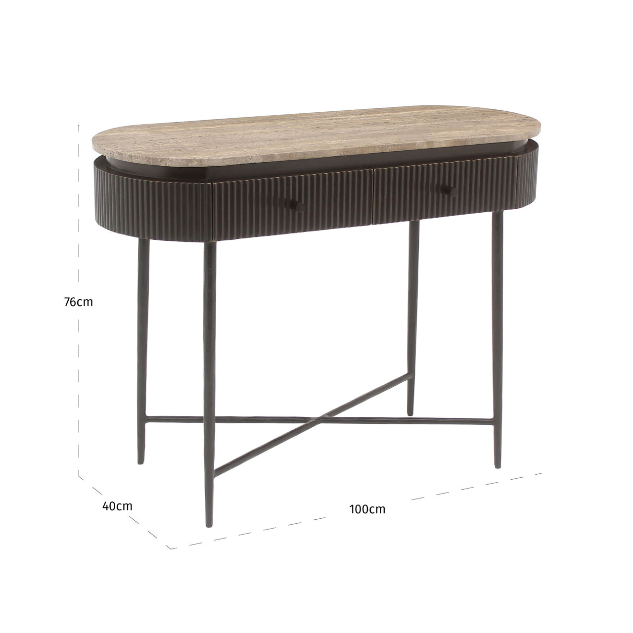 Richmond Interiors Konsole Russo ash brown Konsole Richmond Interiors
