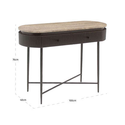 Richmond Interiors Konsole Russo ash brown Konsole Richmond Interiors