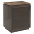 Richmond Interiors Nachttisch Russo ash brown 3-drawers Nachttisch Richmond Interiors