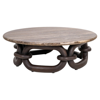 Richmond Interiors Couchtisch Chainey ash brown Couchtisch Richmond Interiors