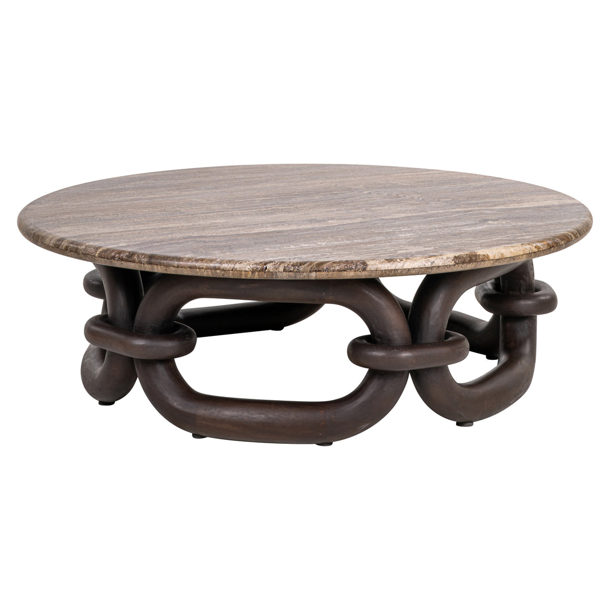 Richmond Interiors Couchtisch Chainey ash brown Richmond Interiors