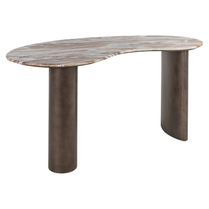 Richmond Interiors Schreibtisch Brando Blush beige Schreibtisch Richmond Interiors