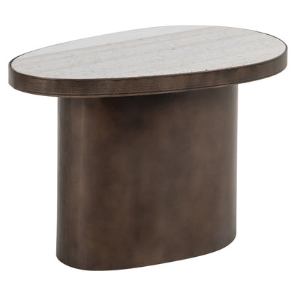 Richmond Interiors Beistelltisch Biloxi brown Beistelltisch Richmond Interiors