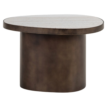 Richmond Interiors Beistelltisch Biloxi brown Beistelltisch Richmond Interiors