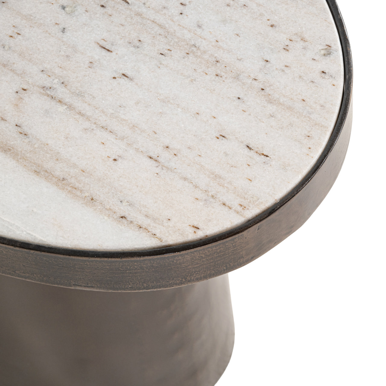 Richmond Interiors Beistelltisch Biloxi brown Beistelltisch Richmond Interiors