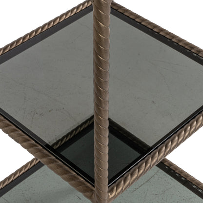 Richmond Interiors Vitrine Sheridon gold Vitrine Richmond Interiors