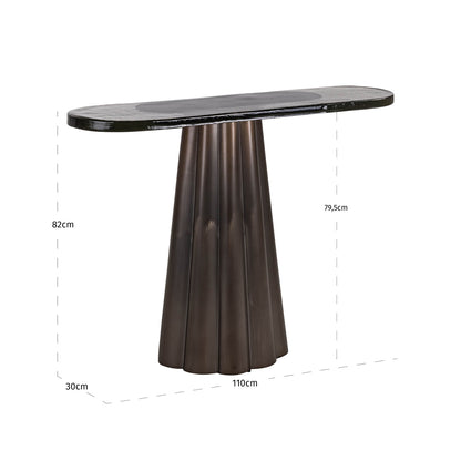 Richmond Interiors Konsole Barwick brass antique Konsole Richmond Interiors