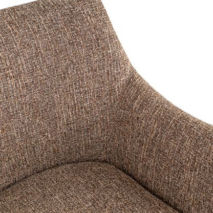 Richmond Interiors Esszimmerstuhl Aldo brown tweed swivel Esszimmerstuhl Richmond Interiors
