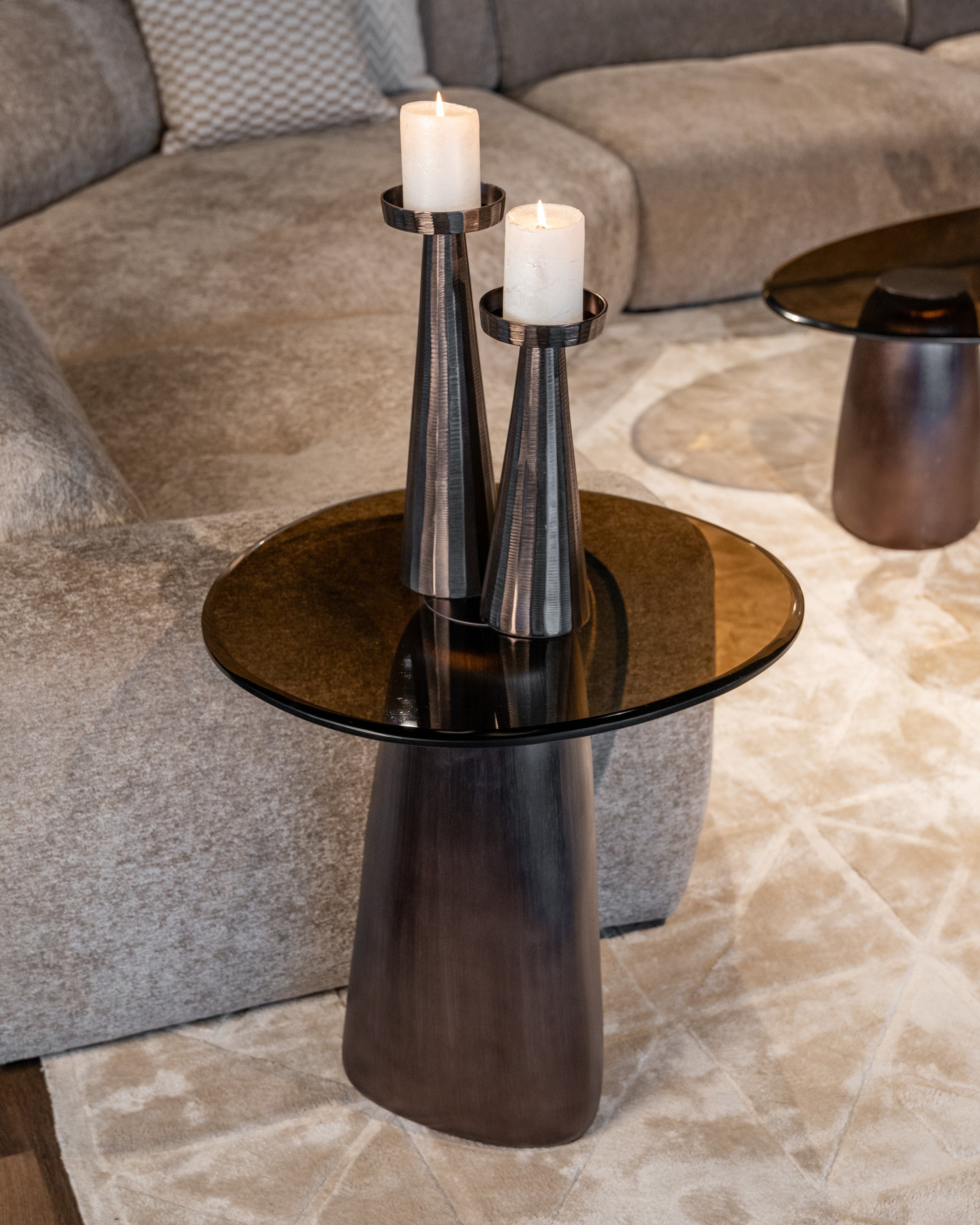 Richmond Interiors Beistelltisch Hayden bronze Beistelltisch Richmond Interiors