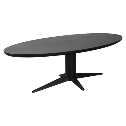 Richmond Interiors Esstisch Rayford black oval 230 Esstisch Richmond Interiors