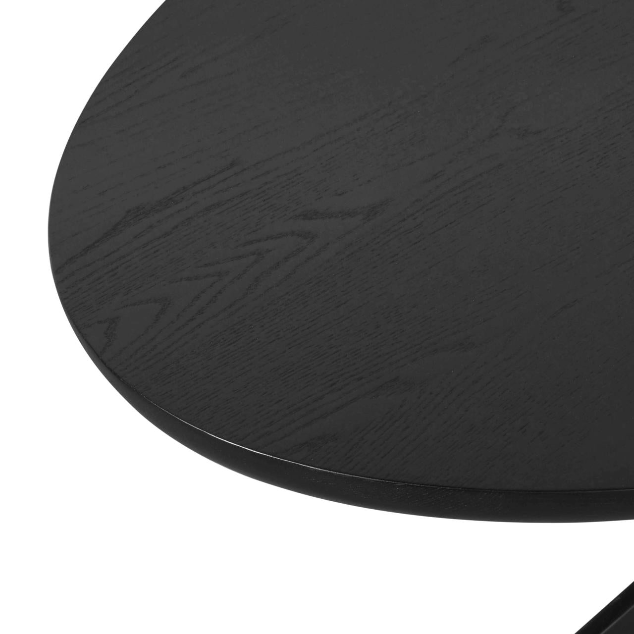 Richmond Interiors Esstisch Rayford black oval 230 Esstisch Richmond Interiors