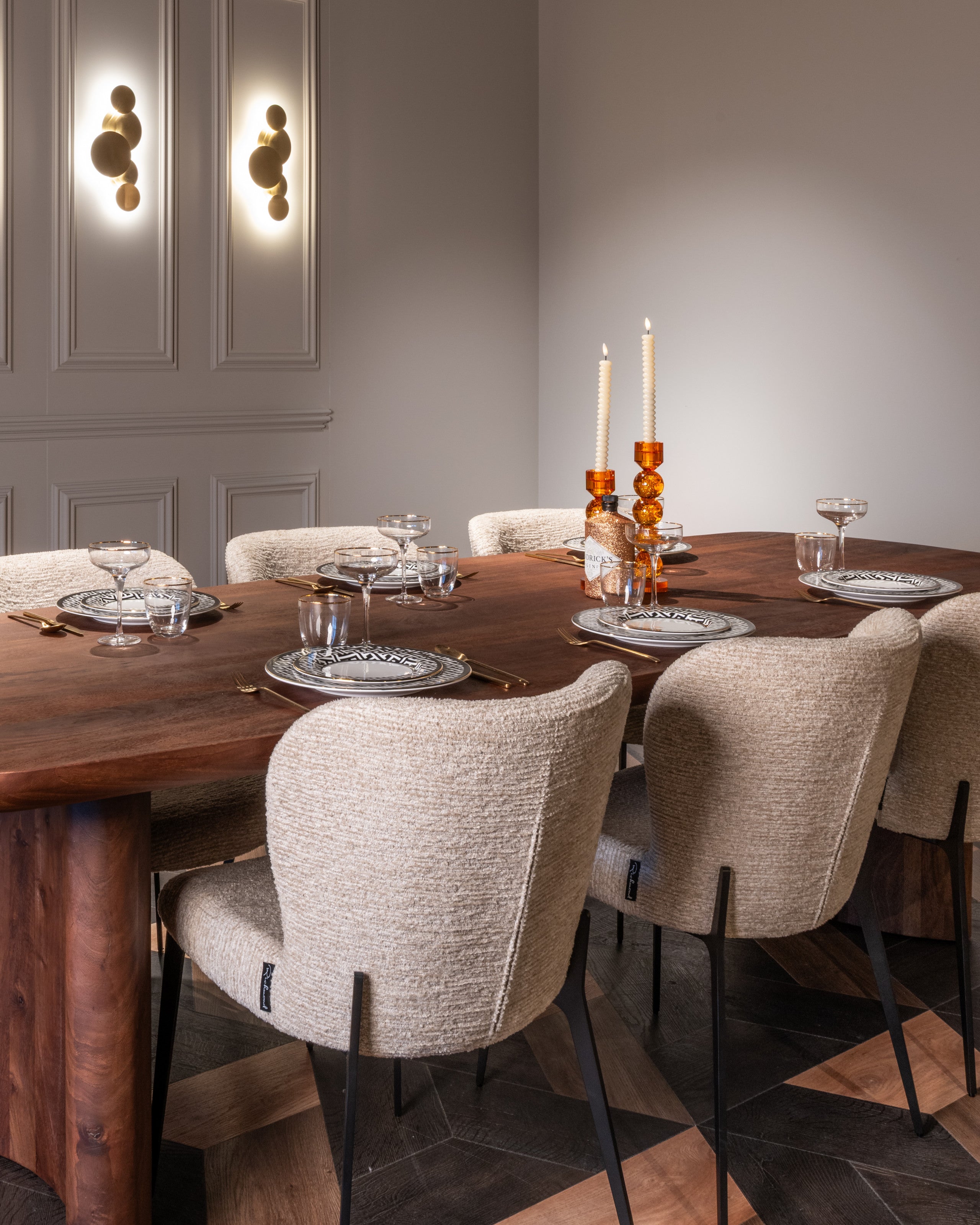 Richmond Interiors Esszimmerstuhl Sergio natural linear Esszimmerstuhl Richmond Interiors
