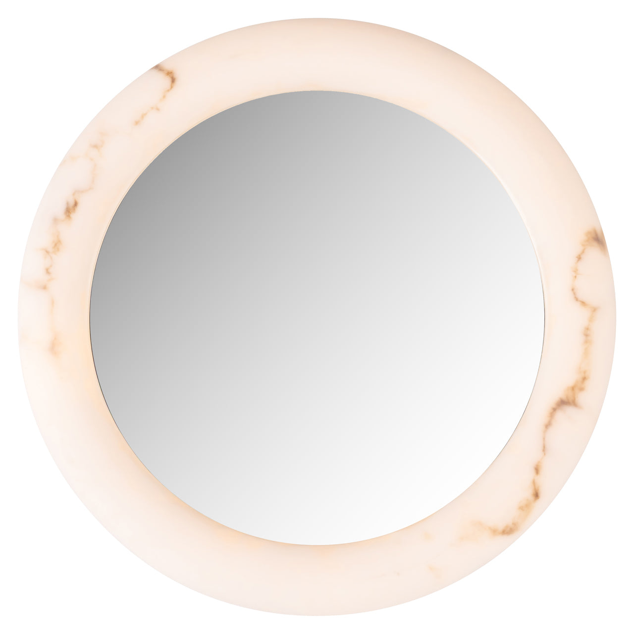 Richmond Interiors Wandlampe Oravelle white mirror 60Ø Wandlampe Richmond Interiors