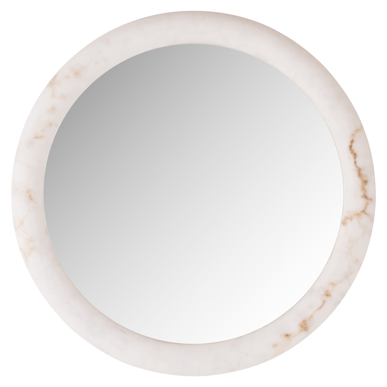 Richmond Interiors Wandlampe Oravelle white mirror 80Ø Wandlampe Richmond Interiors