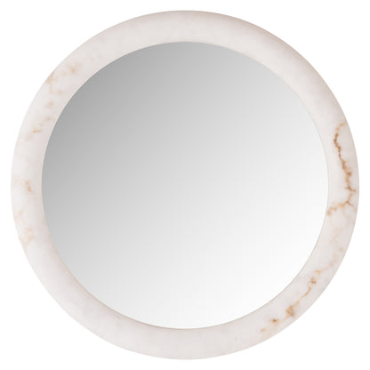 Richmond Interiors Wandlampe Oravelle white mirror 80Ø Wandlampe Richmond Interiors