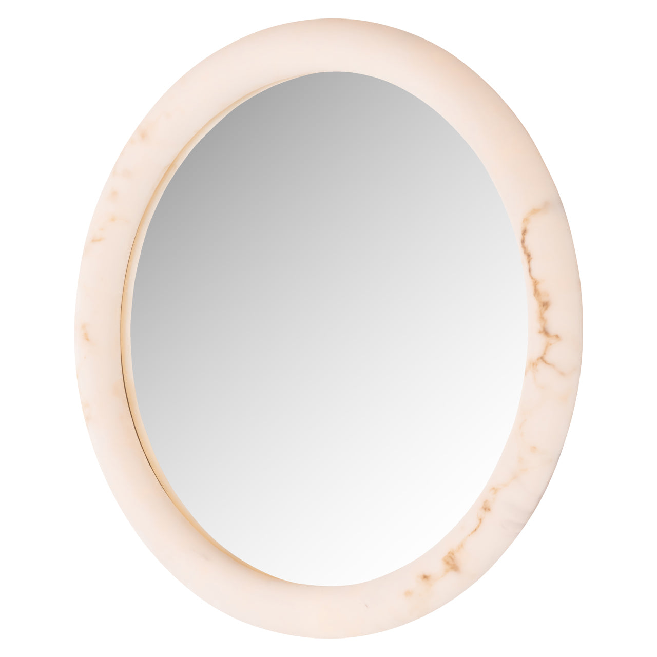 Richmond Interiors Wandlampe Oravelle white mirror 80Ø Wandlampe Richmond Interiors
