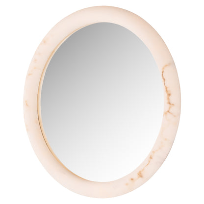 Richmond Interiors Wandlampe Oravelle white mirror 80Ø Wandlampe Richmond Interiors