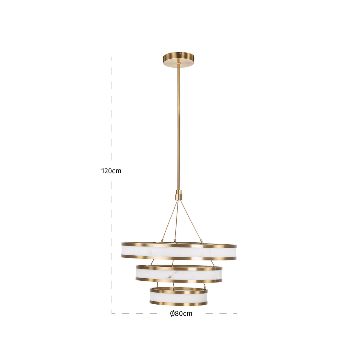 Richmond Interiors Pendelleuchte Cealora white Richmond Interiors