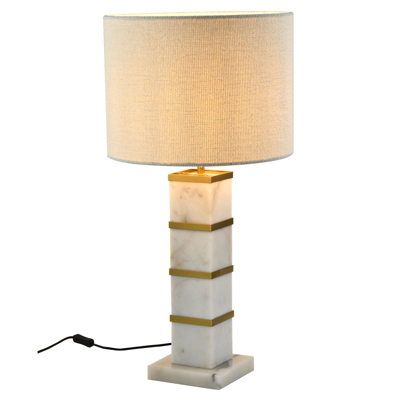Richmond Interiors Tischlampe Celinae white including lampshade Tischlampe Richmond Interiors