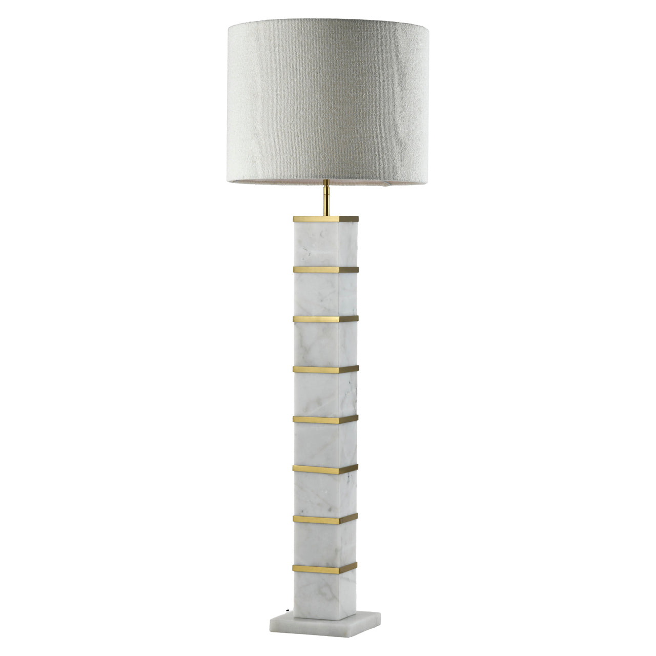 Richmond Interiors floor lamp Celinae white including lampshade