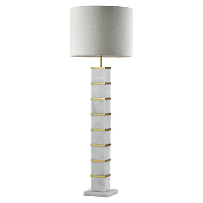 Richmond Interiors floor lamp Celinae white including lampshade