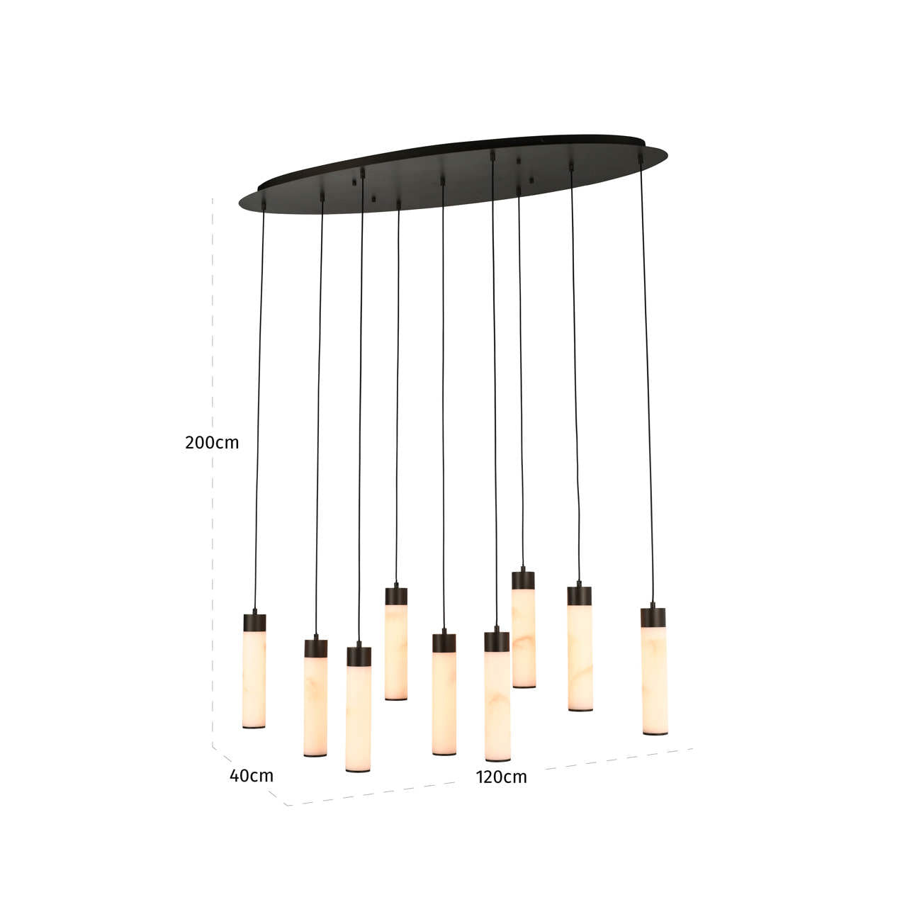 Richmond Interiors Pendelleuchte Chavine bronze Pendelleuchte Richmond Interiors