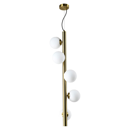 Richmond Interiors Pendelleuchte Elorie brass antique Pendelleuchte Richmond Interiors