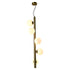 Richmond Interiors Pendelleuchte Elorie brass antique Pendelleuchte Richmond Interiors