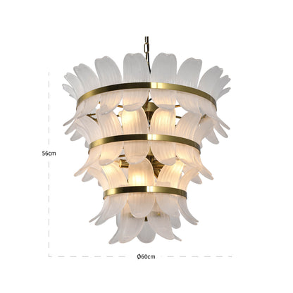 Richmond Interiors Pendelleuchte Ameline brass antique Pendelleuchte Richmond Interiors