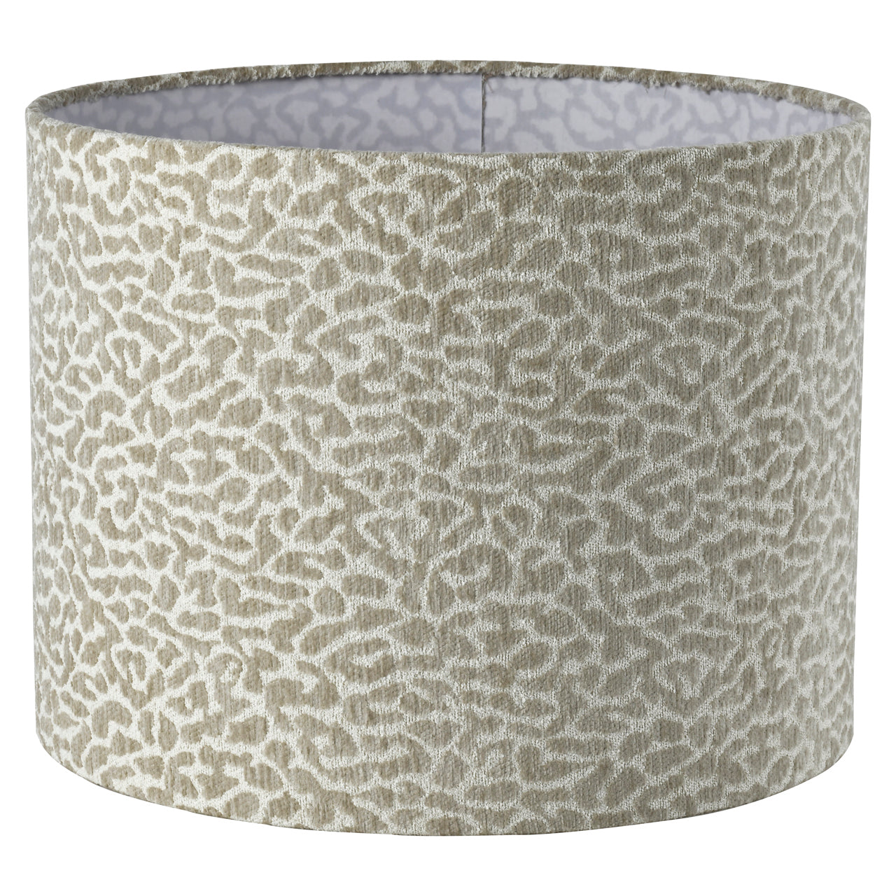Richmond Interiors Lampenschirm Zena beige leopard 50Ø Lampenschirm Richmond Interiors