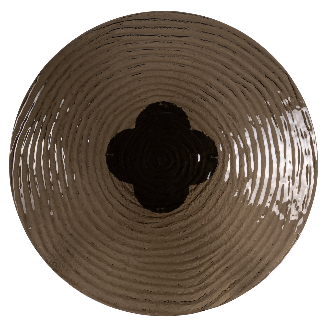 Richmond Interiors Esstisch Glastonburry gold antique 135Ø Esstisch Richmond Interiors