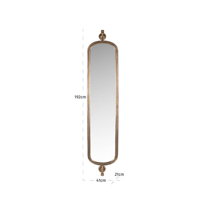 Richmond Interiors Spiegel Hasting brass antique Spiegel Richmond Interiors