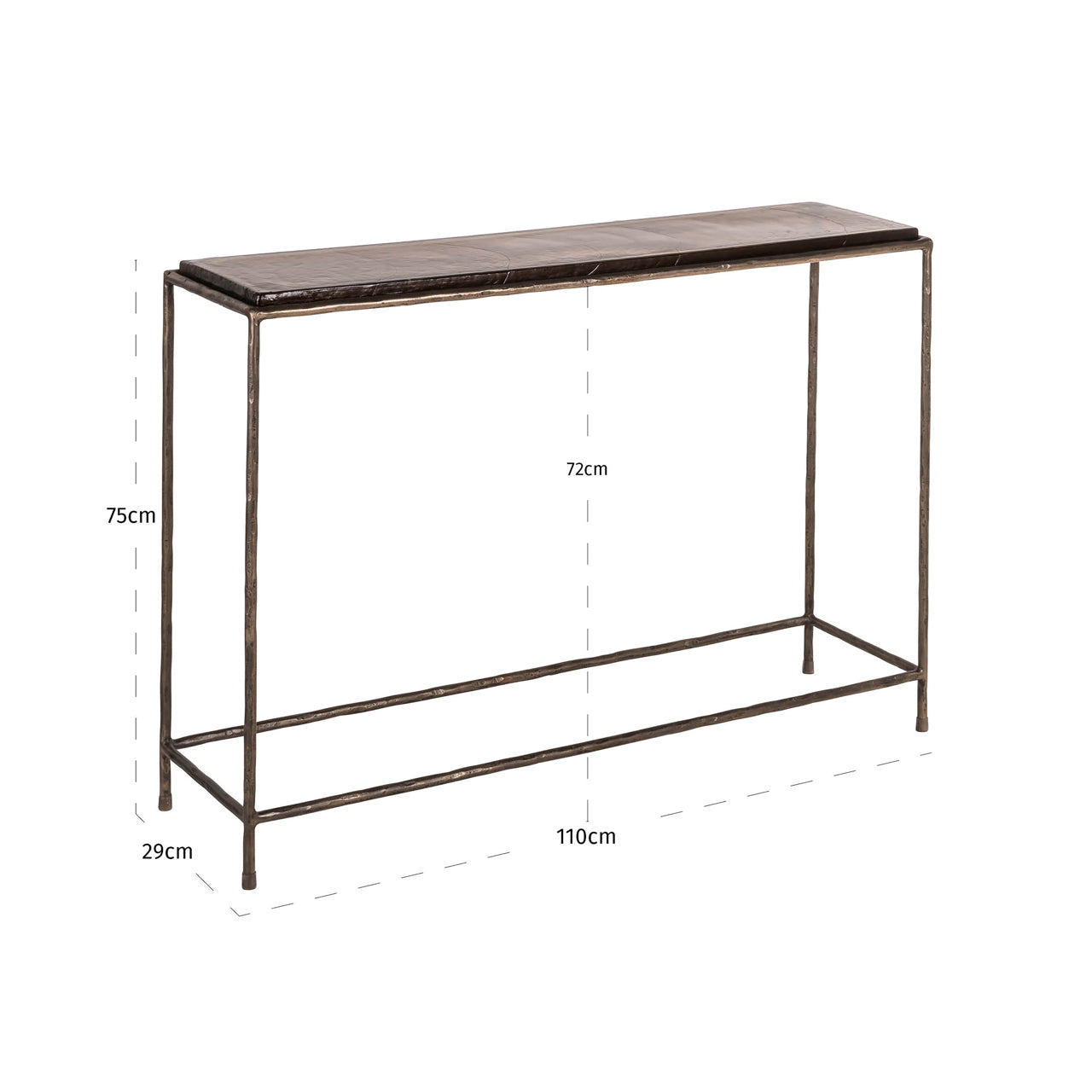 Richmond Interiors Konsole Villano bronze Konsole Richmond Interiors