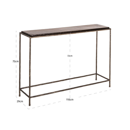 Richmond Interiors Konsole Villano bronze Konsole Richmond Interiors