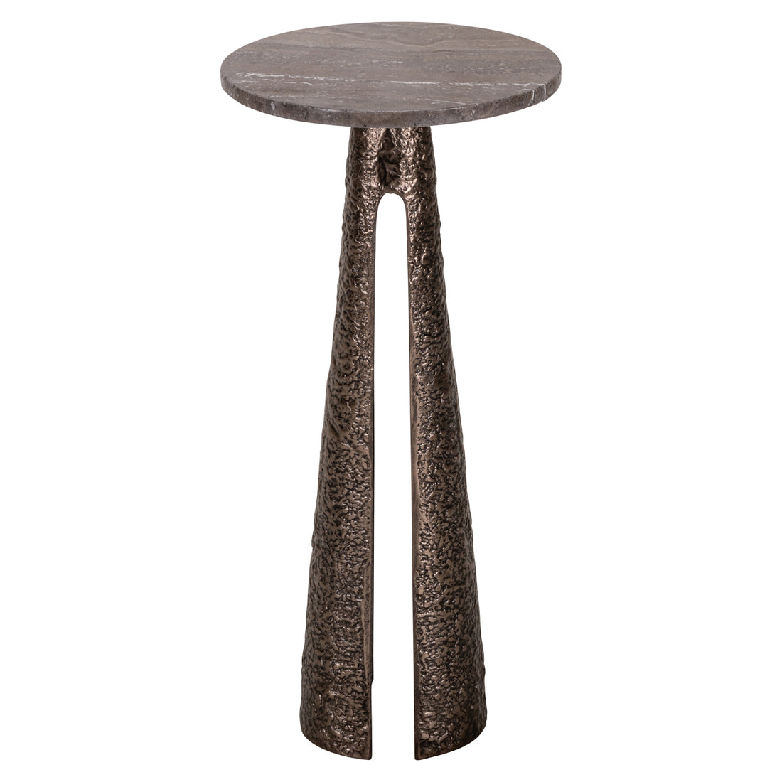 Richmond Interiors Beistelltisch Eldora bronze 30Ø Beistelltisch Richmond Interiors
