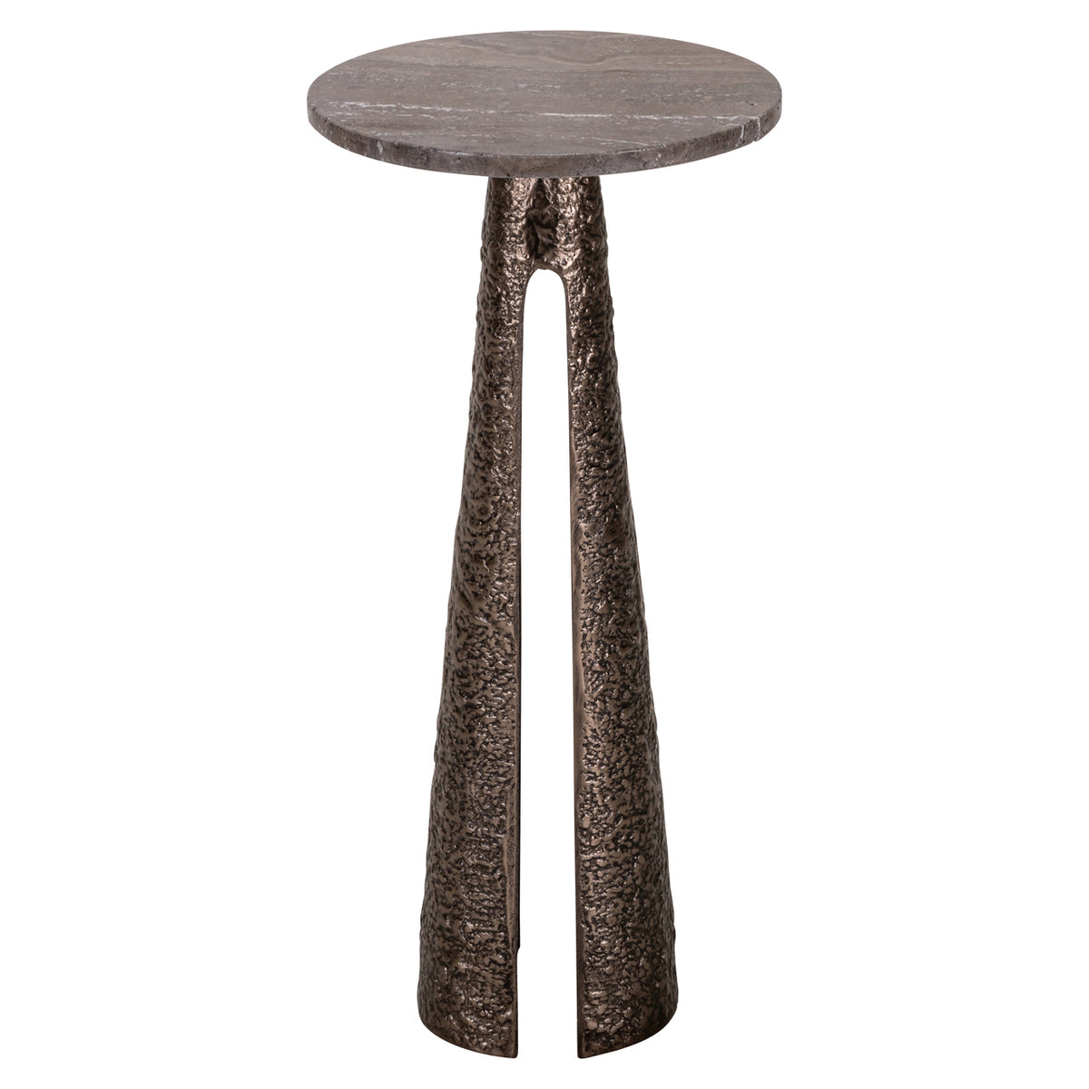 Richmond Interiors Beistelltisch Eldora bronze 30Ø Richmond Interiors