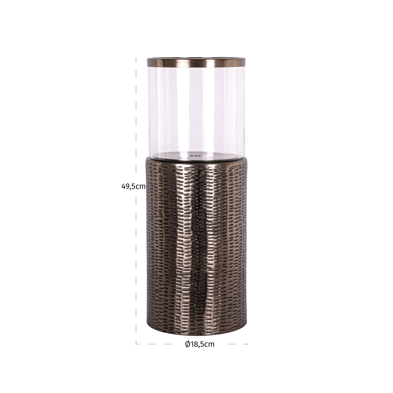 Richmond Interiors Windlicht Faylen bronze S Windlicht Richmond Interiors