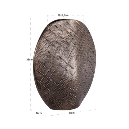 Richmond Interiors Vase Olivra bronze L