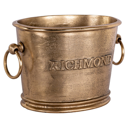Richmond Interiors Wein- &amp; Barzubehör Vinova brass antique wine cooler Wein- &amp; Barzubehör Richmond Interiors